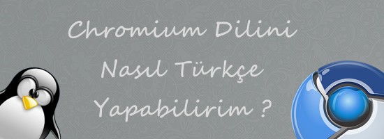 Linux Chromium Türkçe Dil Paketl